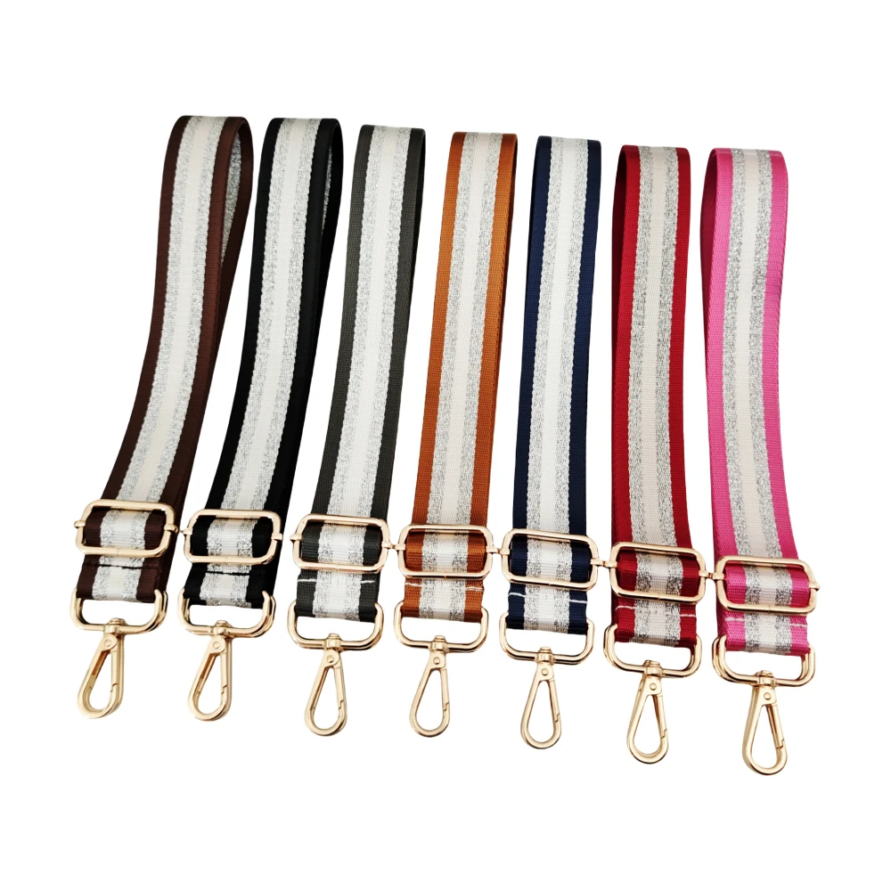 New Shoulder Bag Strap Widening Adjustable Colourful Stripe Pattern Women Crossbody Thickening Fashion Nylon New Bag Belt Strap
New Shoulder Bag Strap Widening Adjustable Colourful Stripe Pattern Women Crossbody Thickening Fashion Nylon New Bag Belt Strap