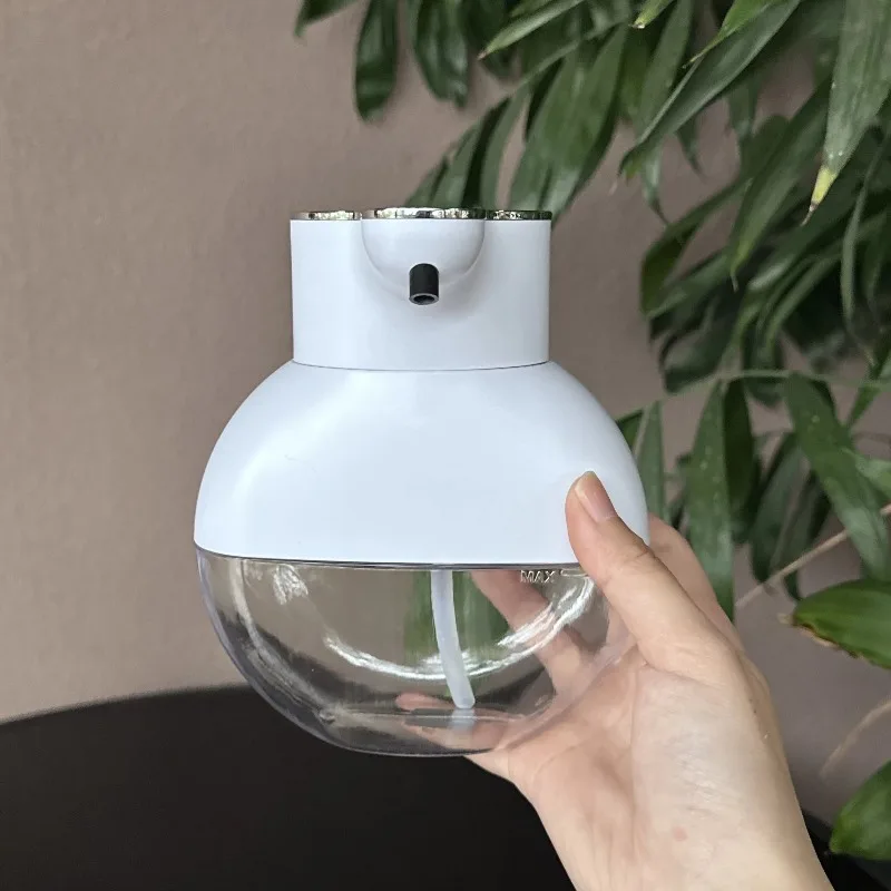 Mini cute round 420ml automatic non-contact soap dispenser
Mini cute round 420ml automatic non-contact soap dispenser