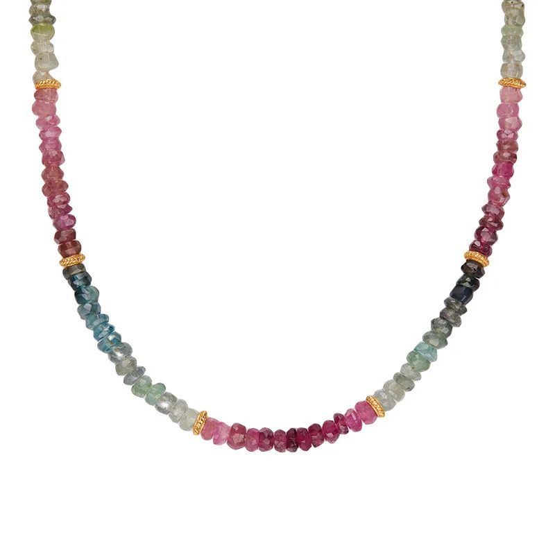 AAAAA+ Multi Tourmaline Necklace, 925 Sterling Silver Watermelon Tourmaline Necklace,Multi color Tourmaline Jewelry, Mom's Gift
AAAAA+ Multi Tourmaline Necklace, 925 Sterling Silver Watermelon Tourmaline Necklace,Multi color Tourmaline Jewelry, Mom's Gift