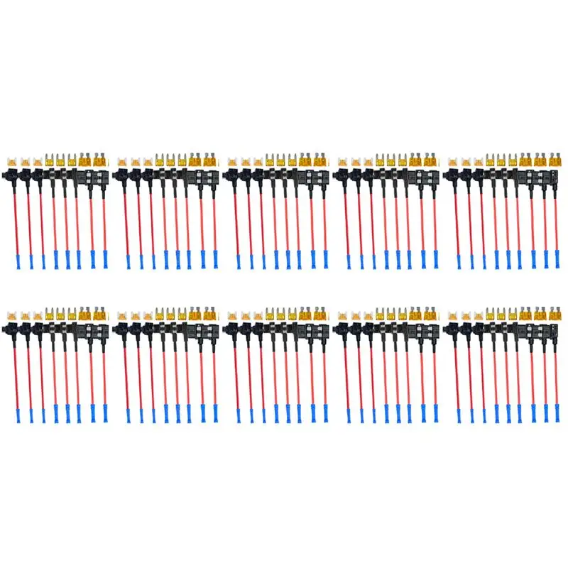 Firmly 180X 3 Types Add-A-Circuit Adapter & Fuse Kit - Fuse Tap Fuse Holder With Fuse For Cars Trucks Boats
Firmly 180X 3 Types Add-A-Circuit Adapter & Fuse Kit - Fuse Tap Fuse Holder With Fuse For Cars Trucks Boats