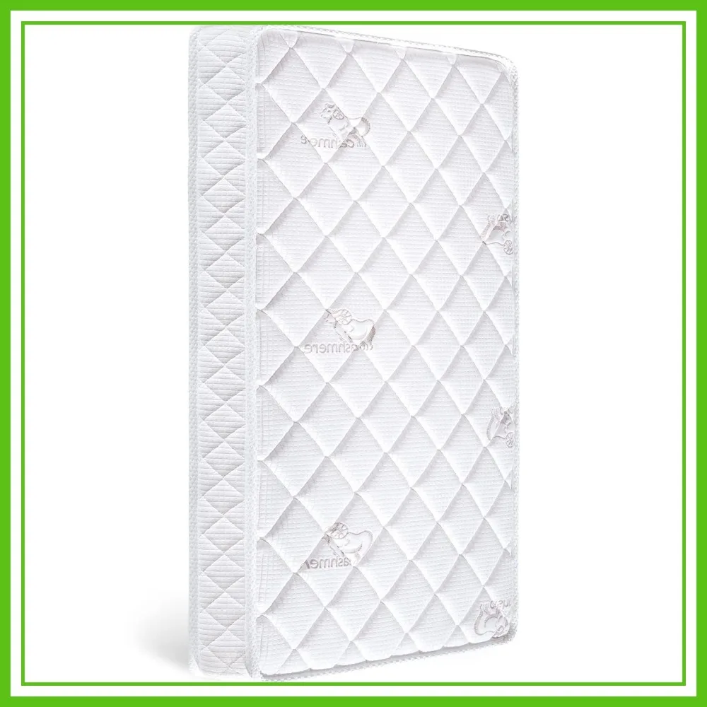 Premium Knitted Crib & Toddler Mattress, Hypoallergenic, 5" Thick Firm Soft Mattress, Non-Toxic - Fits Standard Cribs
Premium Knitted Crib & Toddler Mattress, Hypoallergenic, 5" Thick Firm Soft Mattress, Non-Toxic - Fits Standard Cribs