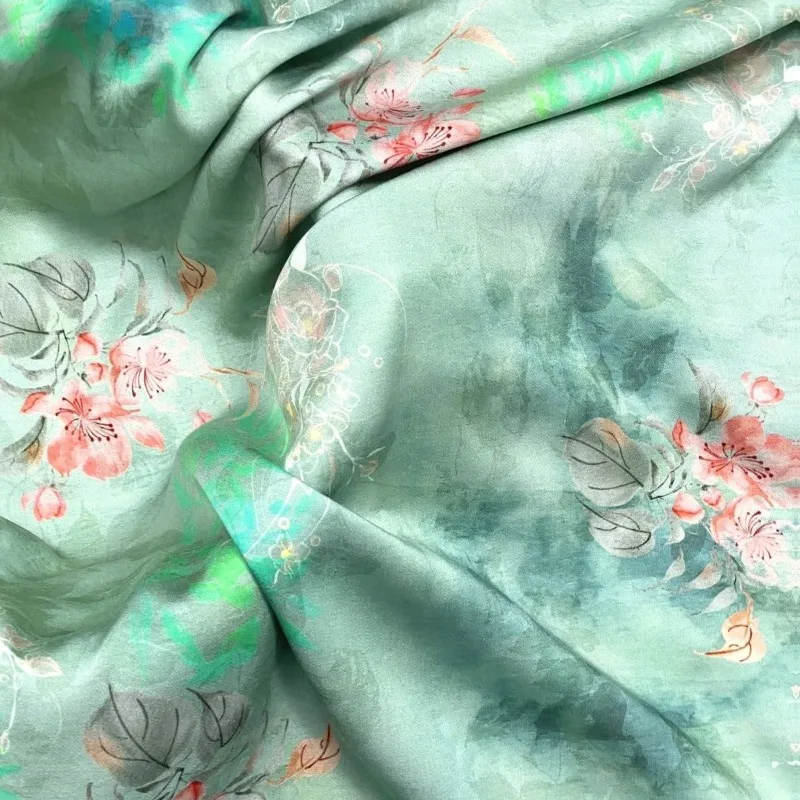 Мятно-зеленый ацетатный хлопок с принтом, классические брюки, летняя мягкая гладкая крутая высококачественная легкая дышащая модная ткань
Мятно-зеленый ацетатный хлопок с принтом, классические брюки, летняя мягкая гладкая крутая высококачественная легкая дышащая модная ткань