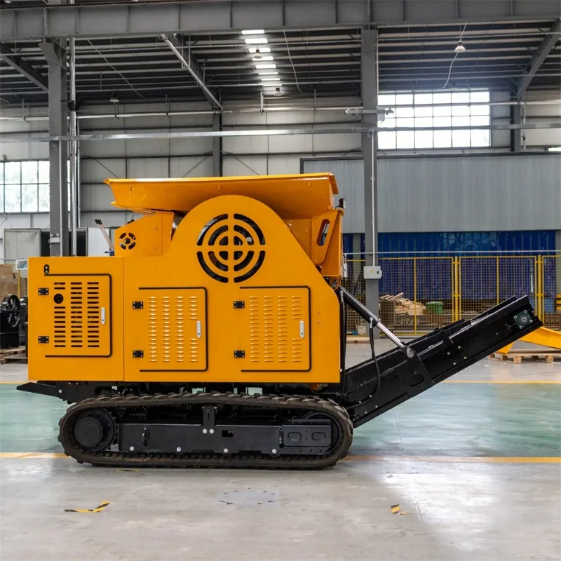 Customized HTJC525 Mobile Jaw Crusher Recycled Construction And Demolition Waste Materials
Customized HTJC525 Mobile Jaw Crusher Recycled Construction And Demolition Waste Materials