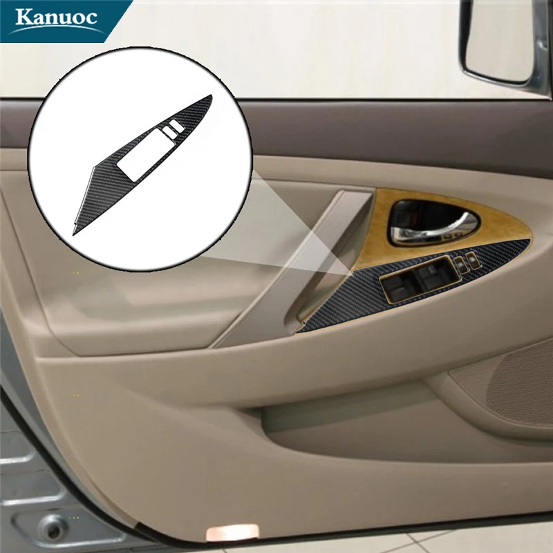 For Toyota Camry 2007 2008 2009 2010 2011 Car Decorative Interior Accessories Carbon Fiber Door Glass Lift Control Stickers
For Toyota Camry 2007 2008 2009 2010 2011 Car Decorative Interior Accessories Carbon Fiber Door Glass Lift Control Stickers