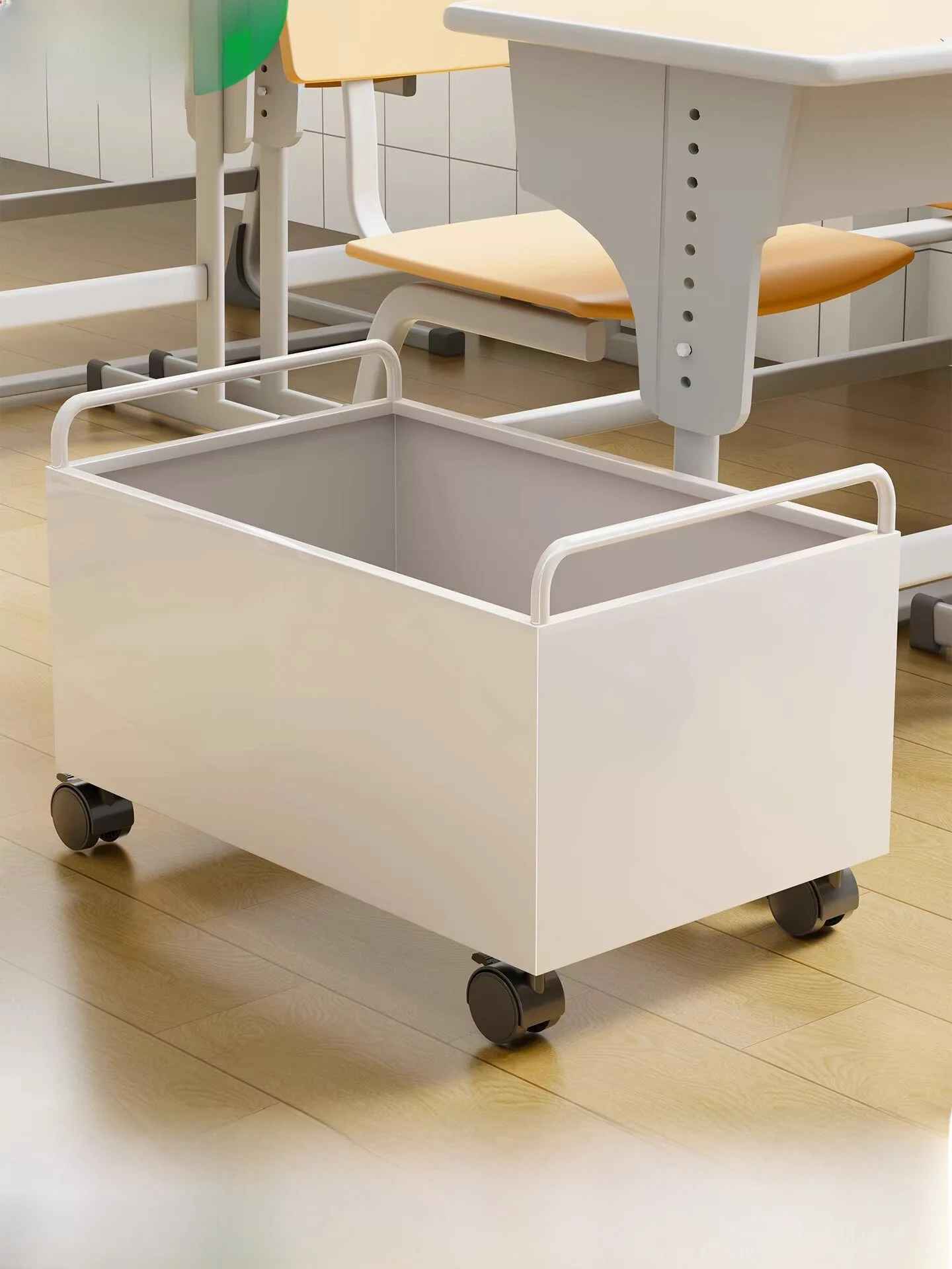 Large Capacity Book Storage Box with Wheels for Classroom Desk under Table Multi-Function Organizer Box Student Book Box
Large Capacity Book Storage Box with Wheels for Classroom Desk under Table Multi-Function Organizer Box Student Book Box