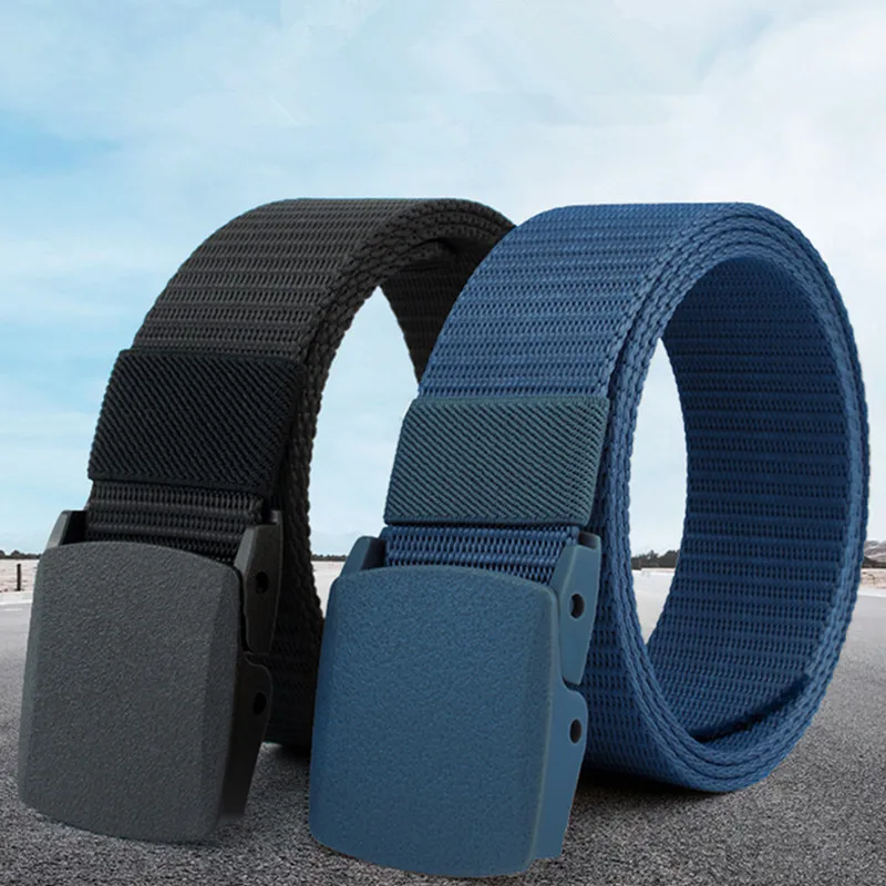 120cm Men Female Belts Military Nylon Adjustable Belt Outdoor Travel Tactical Waist Belt with Plastic Buckle for Pants 6 Colors
120cm Men Female Belts Military Nylon Adjustable Belt Outdoor Travel Tactical Waist Belt with Plastic Buckle for Pants 6 Colors