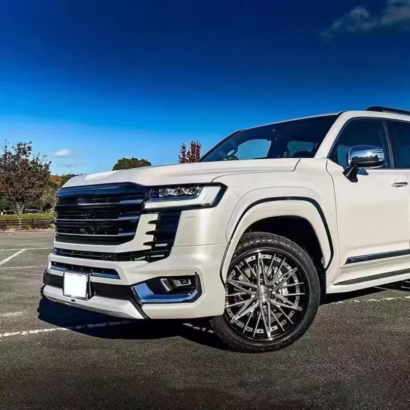 Подходит для Land Cruiser 2022, LC300, передние и задние колесные арки, жемчужно-белый, новый глянцевый автомобильный объем
Подходит для Land Cruiser 2022, LC300, передние и задние колесные арки, жемчужно-белый, новый глянцевый автомобильный объем