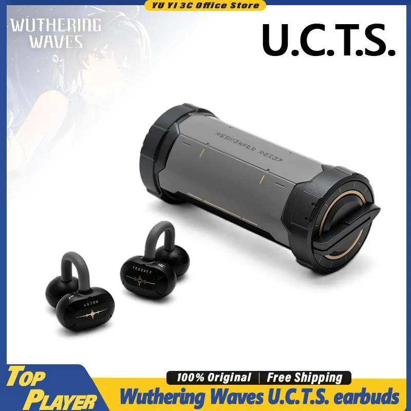 Wuthering Waves U.C.T.S. OWS Open Ear Earbuds Dual Driver Bluetooth 6.0 Ear Clip Headphones AI Noise Cancelling 9+21.5H Playtime
Wuthering Waves U.C.T.S. OWS Open Ear Earbuds Dual Driver Bluetooth 6.0 Ear Clip Headphones AI Noise Cancelling 9+21.5H Playtime