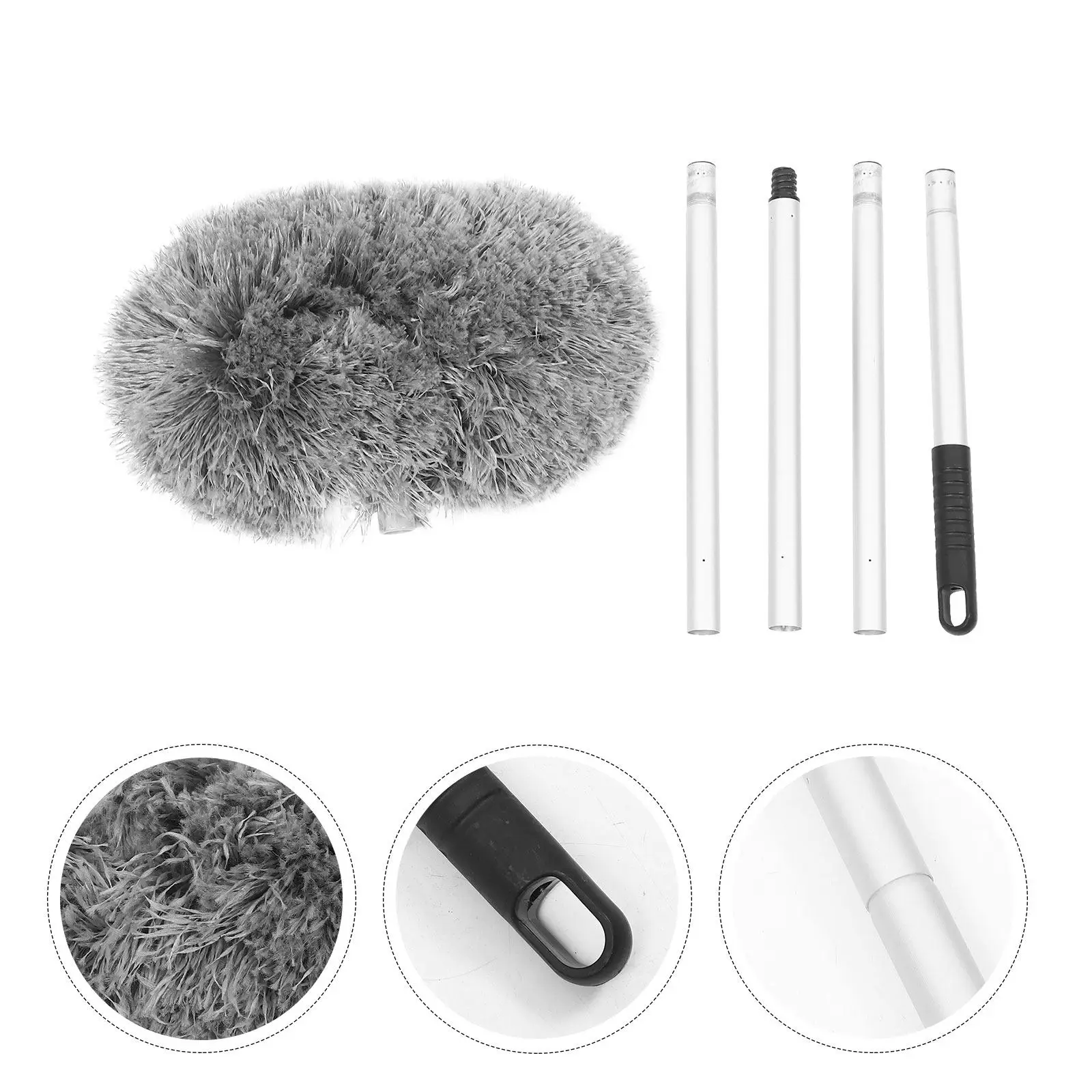Multifunctional Duster Long Handle Removable Extension Pole Ceiling Fan Cleaner Window Blind Cleaner Dusting Brush Cobweb
Multifunctional Duster Long Handle Removable Extension Pole Ceiling Fan Cleaner Window Blind Cleaner Dusting Brush Cobweb