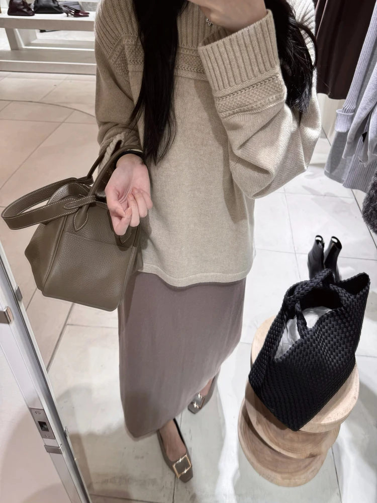 Zearzz New Australian Wool Knitted Thiened Loose round Ne Sweater Comfortable Commute Sle Women's Knitwear Winter Faion
Zearzz New Australian Wool Knitted Thiened Loose round Ne Sweater Comfortable Commute Sle Women's Knitwear Winter Faion