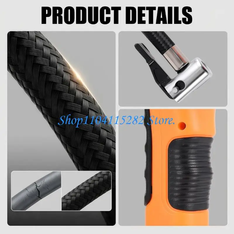 Handheld Cordless Air Compressor With LED Light And Storage Bag For Motorcycles
Handheld Cordless Air Compressor With LED Light And Storage Bag For Motorcycles