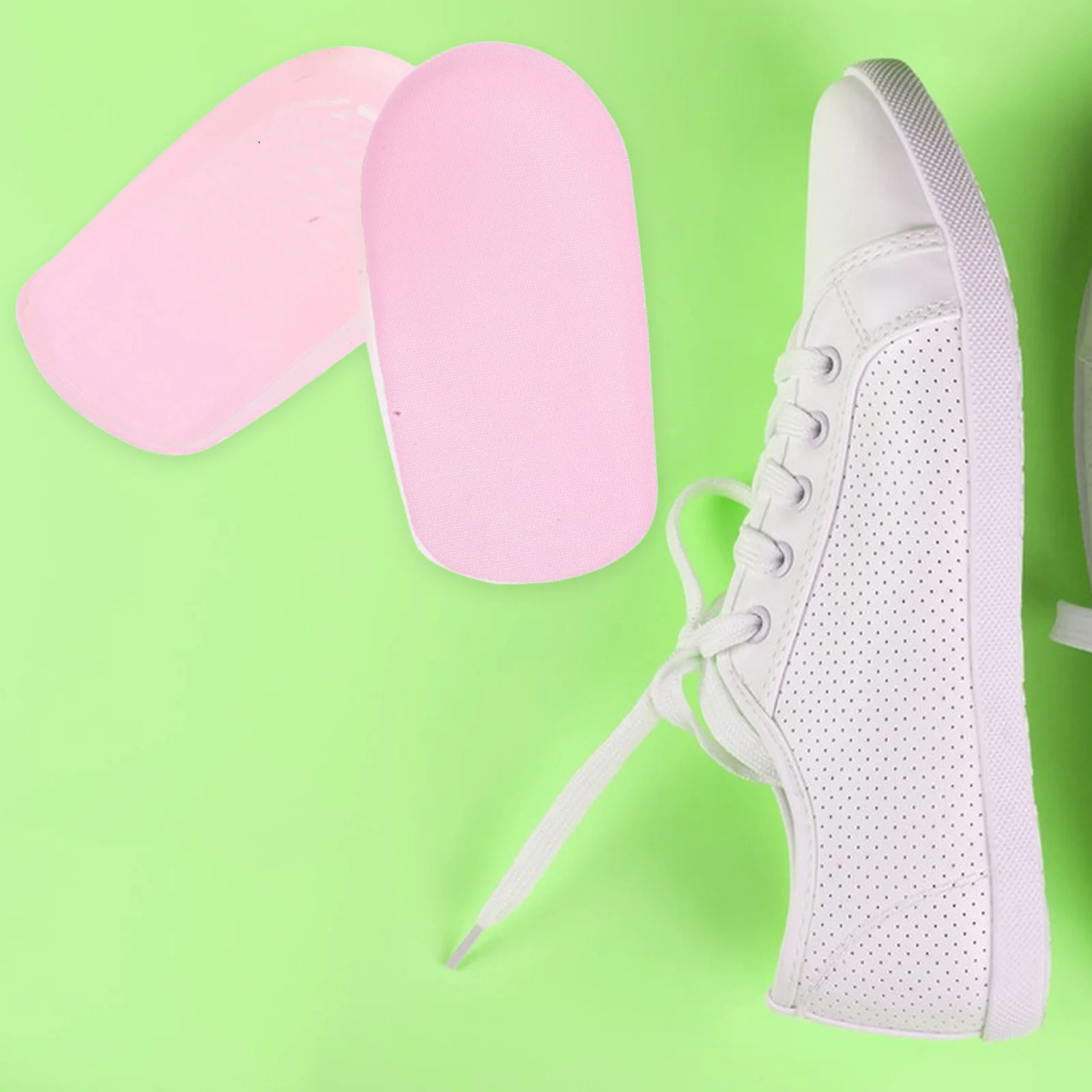 Heightening Insoles PU Heel Inserts Non Slip Lift Pads Invisible Half Size Super Elastic Fits Shoes Sneakers Boots
Heightening Insoles PU Heel Inserts Non Slip Lift Pads Invisible Half Size Super Elastic Fits Shoes Sneakers Boots