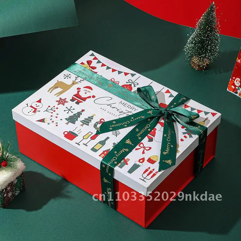 Red Color Santa Claus Themed Gift Box Christmas Scarf Gloves Packaging White Cardboard UV Craftsmanship Christmas Gift Box
Red Color Santa Claus Themed Gift Box Christmas Scarf Gloves Packaging White Cardboard UV Craftsmanship Christmas Gift Box