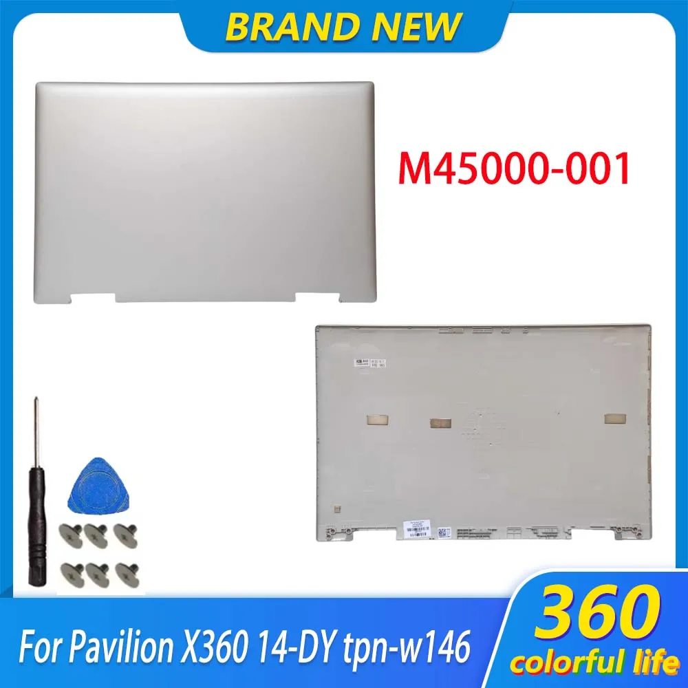 New LCD Back Cover For Pavilion X360 14-DY tpn-w146 Laptop Rear Lid Top Case M45000-001 Silver
New LCD Back Cover For Pavilion X360 14-DY tpn-w146 Laptop Rear Lid Top Case M45000-001 Silver