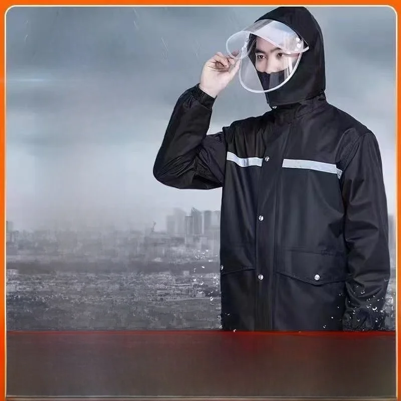XiangQiu Oxford Cloth Separate Raincoat Rain Pants Delivery Riding Motorcycle Adult Reflective Special Use Rainwear
XiangQiu Oxford Cloth Separate Raincoat Rain Pants Delivery Riding Motorcycle Adult Reflective Special Use Rainwear