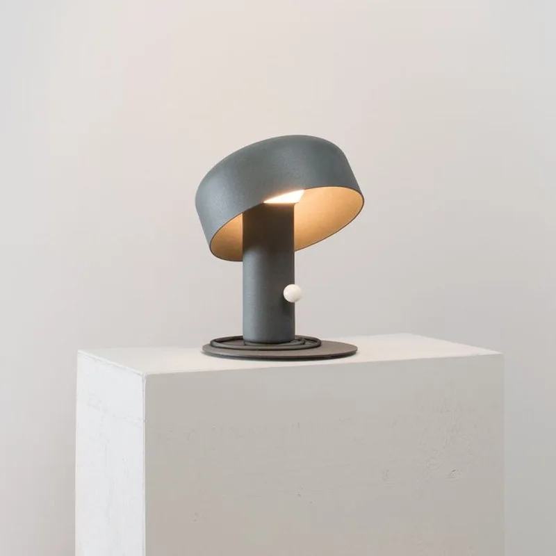 JYLIGHTING Modern Simple Style Grey Desk Lamp Creative Mushroom Shape Design E27 Bulb Base Bedroom Study Office Decor Light
JYLIGHTING Modern Simple Style Grey Desk Lamp Creative Mushroom Shape Design E27 Bulb Base Bedroom Study Office Decor Light