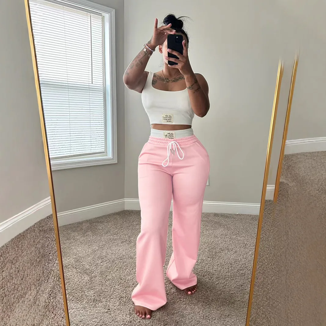 Повседневный жилет, женские костюмы с круглым вырезом, футболка без рукавов, женские эластичные длинные брюки, комплекты из 2 предметов, модные летние сексуальные праздничные костюмы 2025 года
Повседневный жилет, женские костюмы с круглым вырезом, футболка без рукавов, женские эластичные длинные брюки, комплекты из 2 предметов, модные летние сексуальные праздничные костюмы 2025 года