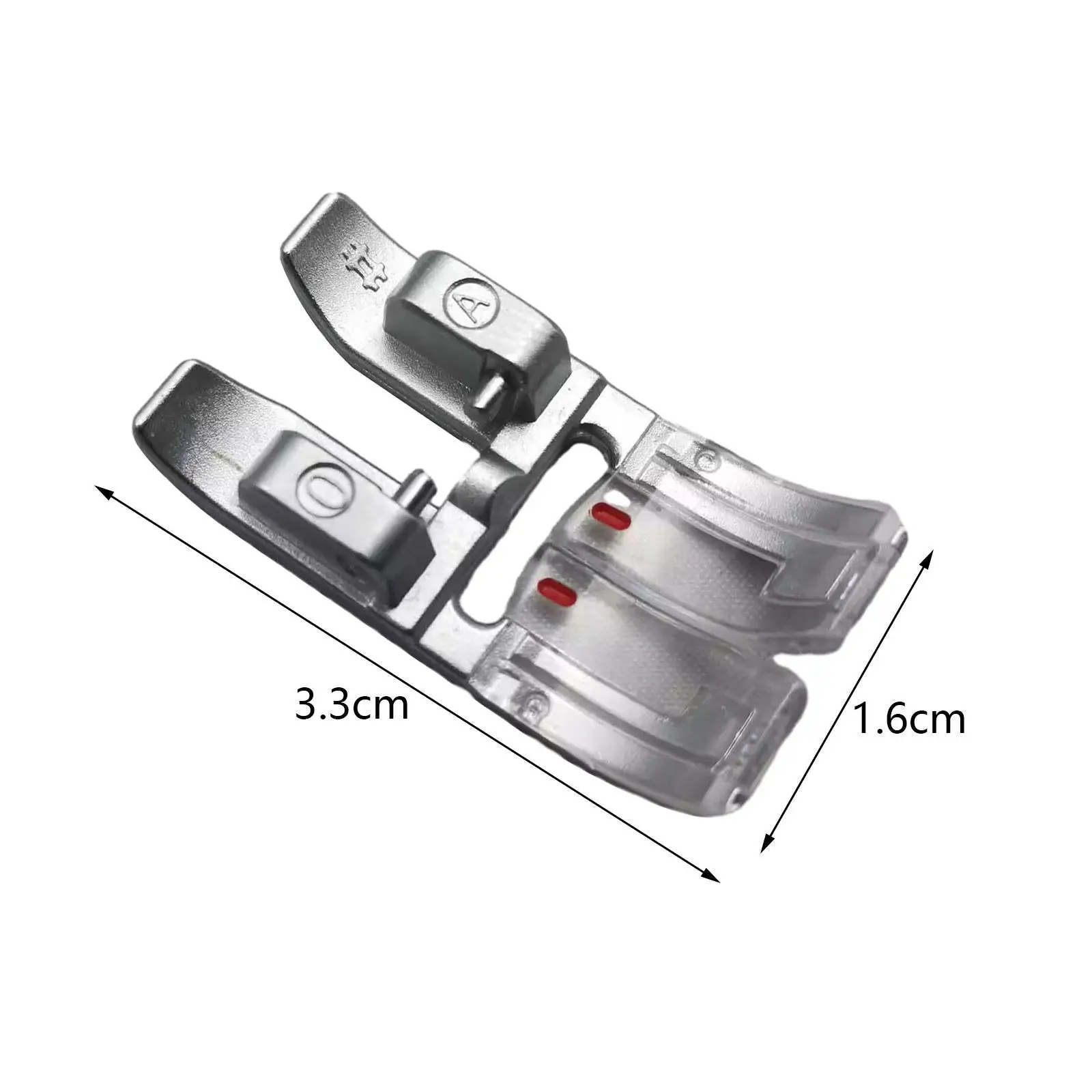 Presser Foot for Sewing Machine Iron Zig Zag Quilting Topstitching Adjustable Guide Accessory for Household Use
Presser Foot for Sewing Machine Iron Zig Zag Quilting Topstitching Adjustable Guide Accessory for Household Use