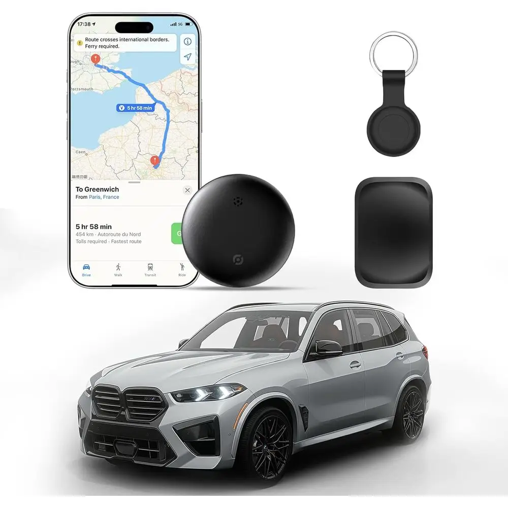 GPS Tracker for Vehicles, Works with Android & iOS Apple Find My, No Monthly Fee or Subscription, Hidden Magnetic Car Tracking D
GPS Tracker for Vehicles, Works with Android & iOS Apple Find My, No Monthly Fee or Subscription, Hidden Magnetic Car Tracking D