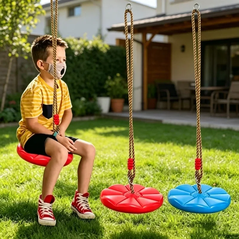 Thickened Octagonal Petal Disc Swing Durable Hanging Rocking Chair Kids Sports Play Toys For Indoor Outdoor Daily Entertainment
Thickened Octagonal Petal Disc Swing Durable Hanging Rocking Chair Kids Sports Play Toys For Indoor Outdoor Daily Entertainment