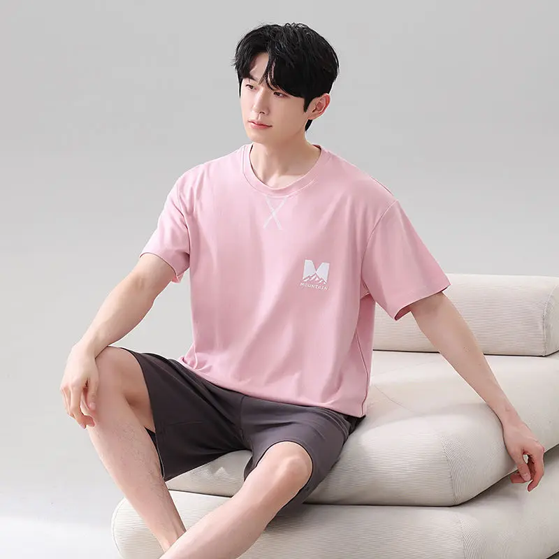 Комплект из 2 предметов: модальная одежда для сна для мужчин, шорты с короткими рукавами, ночное белье на лето, большой размер L-5XL, пижамный комплект, молодежная домашняя одежда для мальчиков, Прямая поставка
Комплект из 2 предметов: модальная одежда для сна для мужчин, шорты с короткими рукавами, ночное белье на лето, большой размер L-5XL, пижамный комплект, молодежная домашняя одежда для мальчиков, Прямая поставка