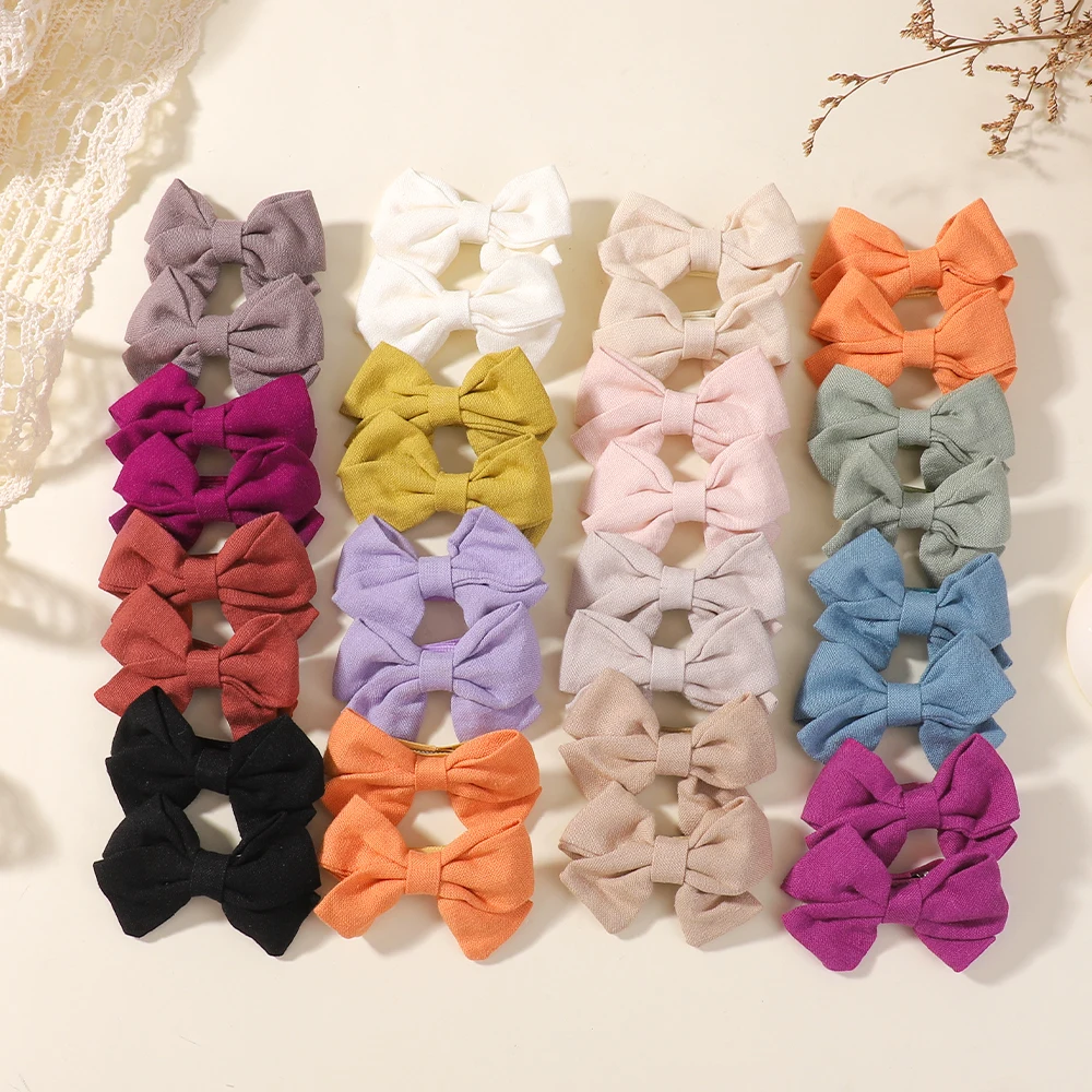 40Pcs Random Soft Cotton Bow Hairpin Girl Sweet Plaid Design Hairclip Solid Color Lovely Hairgripe Barrettes Kids Hair Accessori
40Pcs Random Soft Cotton Bow Hairpin Girl Sweet Plaid Design Hairclip Solid Color Lovely Hairgripe Barrettes Kids Hair Accessori