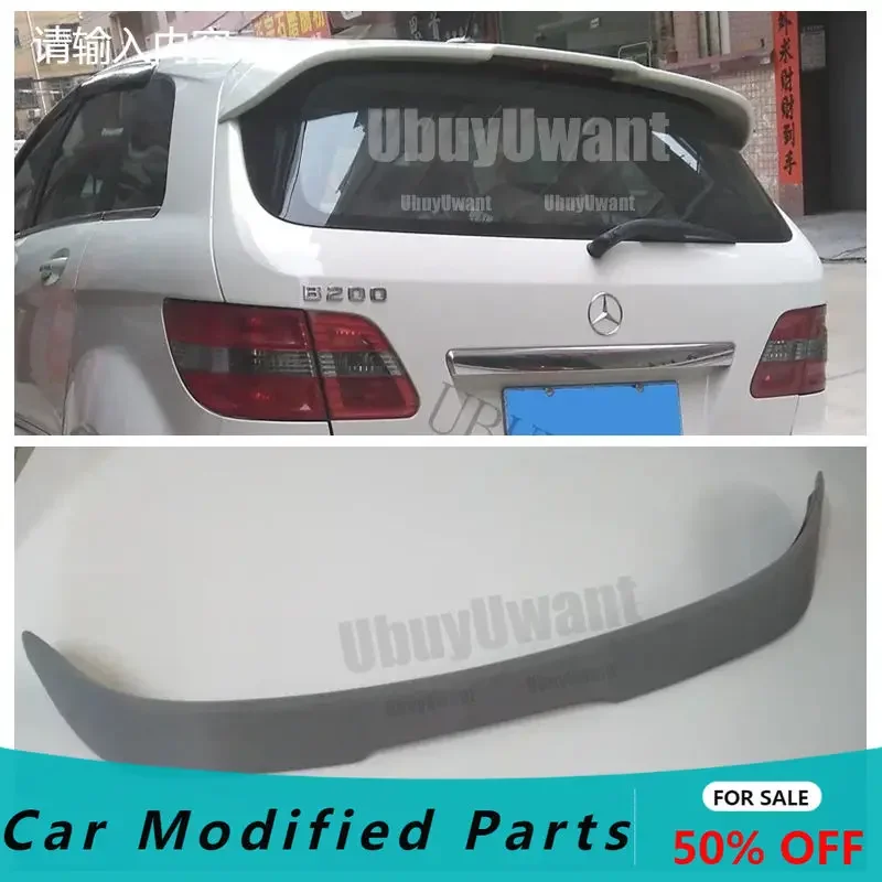 For BENZ B-Class B200 2009 2010 2011 Car Rear Trunk Spoiler ABS Material Primer Color Car Tail Wing Decoration For B200
For BENZ B-Class B200 2009 2010 2011 Car Rear Trunk Spoiler ABS Material Primer Color Car Tail Wing Decoration For B200