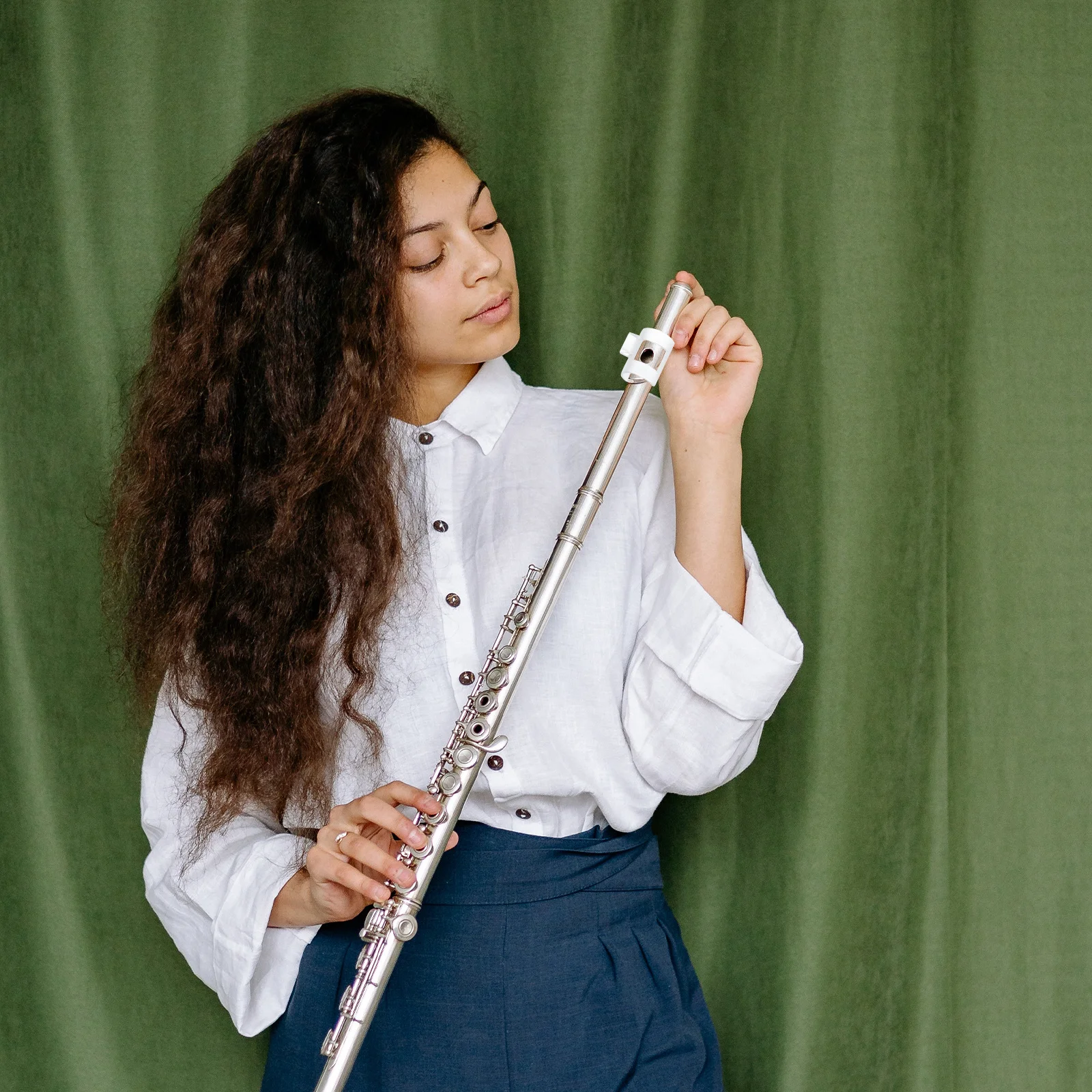 1Set Flute Blow Aid Multipurpose Accessories for Beginners Excellent Workmanship Polished Surface Flute Blow Aid
1Set Flute Blow Aid Multipurpose Accessories for Beginners Excellent Workmanship Polished Surface Flute Blow Aid