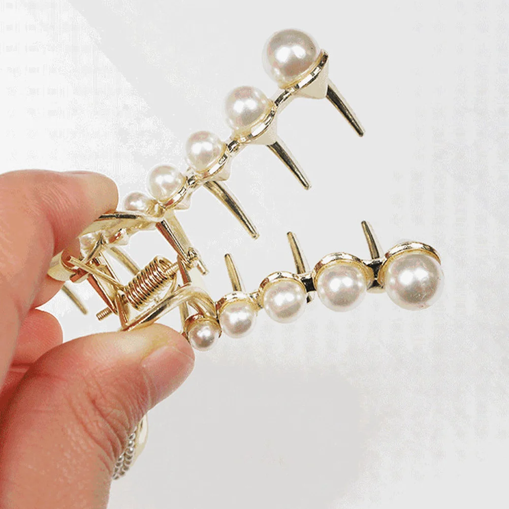 1pc Pearl Fish Claw Stylish Female Hair Accessory Fashion Jaw Clip Women Headwear Fishtail Claw Clip Hair Styling Tool
1pc Pearl Fish Claw Stylish Female Hair Accessory Fashion Jaw Clip Women Headwear Fishtail Claw Clip Hair Styling Tool