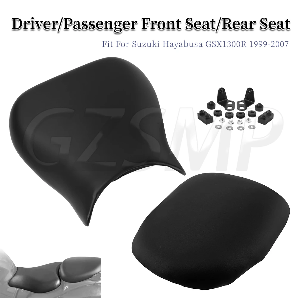 Motorcycle Front Driver Rider Passenger Seat Front Rear Cushion Fit for Suzuki Hayabusa GSX1300R 1999 - 2007
Motorcycle Front Driver Rider Passenger Seat Front Rear Cushion Fit for Suzuki Hayabusa GSX1300R 1999 - 2007