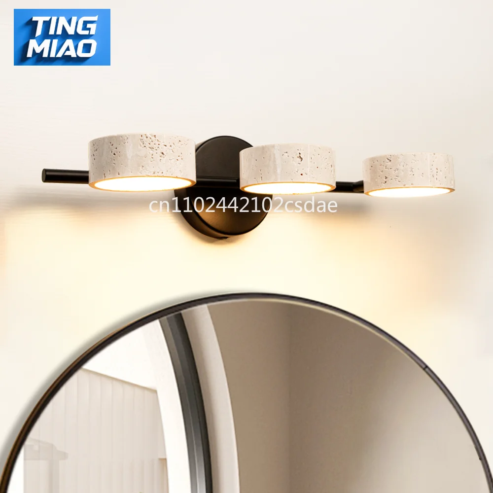 Spanish Natural Limestone Round LED Wall Lamp Double‑Sided Creative Vanity Mirror Headboard Bedroom Bathroom Decor
Spanish Natural Limestone Round LED Wall Lamp Double‑Sided Creative Vanity Mirror Headboard Bedroom Bathroom Decor