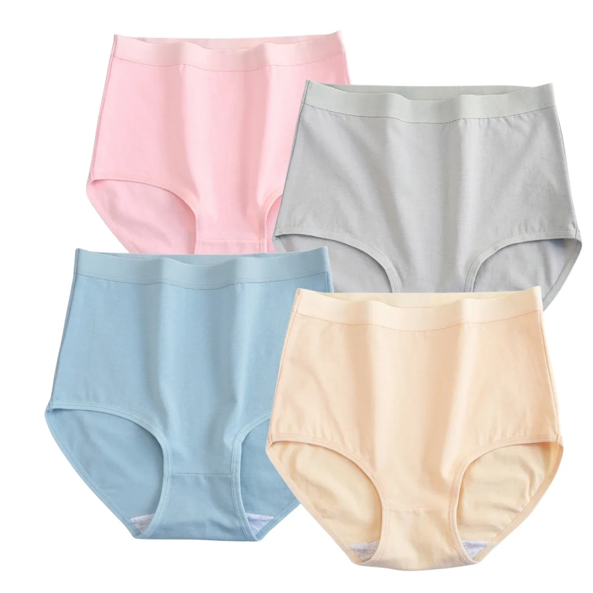 2Pcs/Set Cotton Panties Women Seamless Underwear High Waist Panties Comfort Solid Color Girls Underpants Sexy Lingerie M-XXXL
2Pcs/Set Cotton Panties Women Seamless Underwear High Waist Panties Comfort Solid Color Girls Underpants Sexy Lingerie M-XXXL