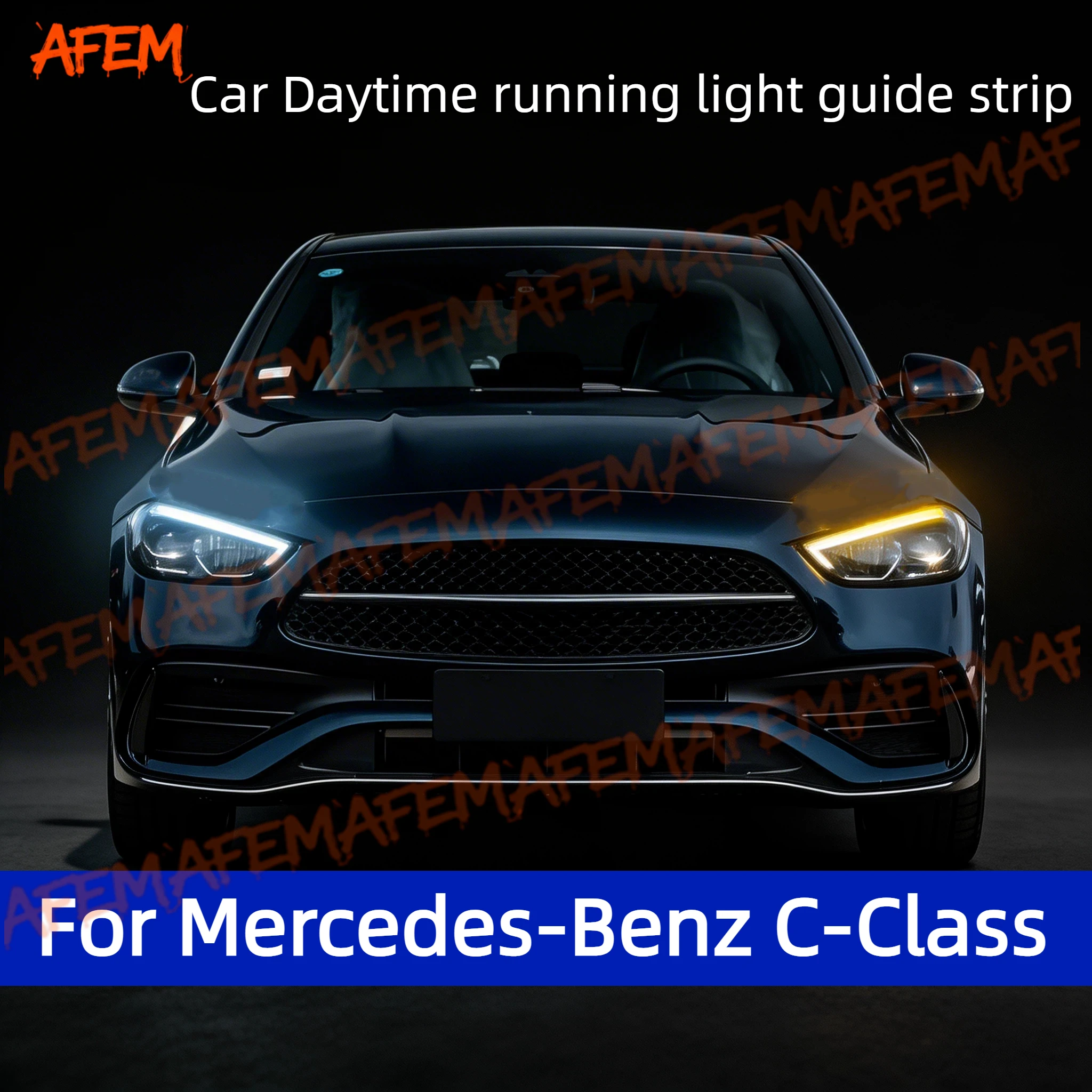 Daytime Running Light Guide Strip For Mercedes-Benz C-Class Auto LED DRL Daytime Running light Flexible Decorative Ambient Lamp
Daytime Running Light Guide Strip For Mercedes-Benz C-Class Auto LED DRL Daytime Running light Flexible Decorative Ambient Lamp