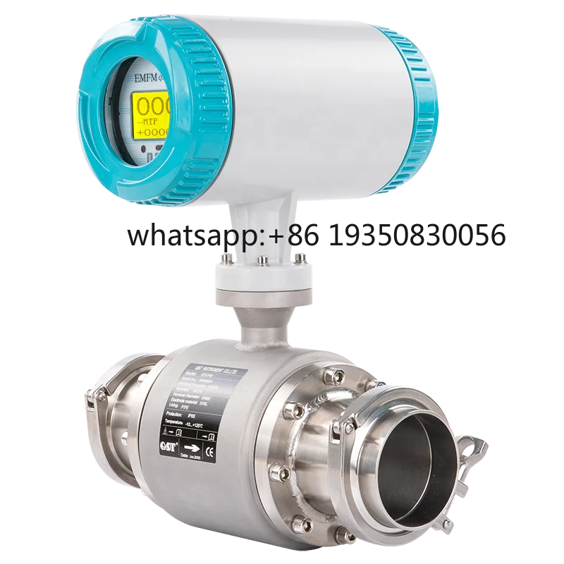 SS316L Beer System Liquid Measurement Electromagnetic Flowmeter
SS316L Beer System Liquid Measurement Electromagnetic Flowmeter
