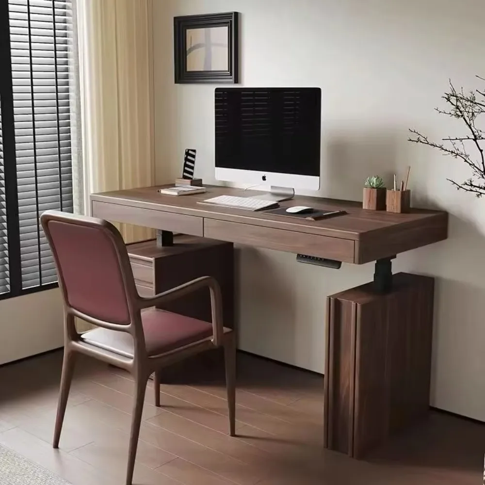 South American Black Walnut Solid Wood High-end Smart Foldable Portable Durable Adjustable Desk and Computer Desk
South American Black Walnut Solid Wood High-end Smart Foldable Portable Durable Adjustable Desk and Computer Desk
