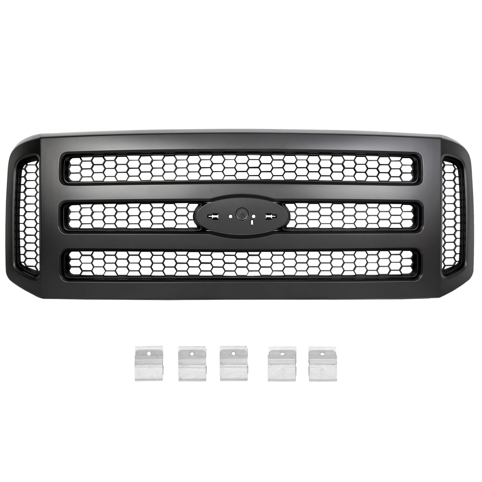Black Front Grille Honeycomb Style For Ford F250 F350 F450 Super Duty 2005-2007
Black Front Grille Honeycomb Style For Ford F250 F350 F450 Super Duty 2005-2007