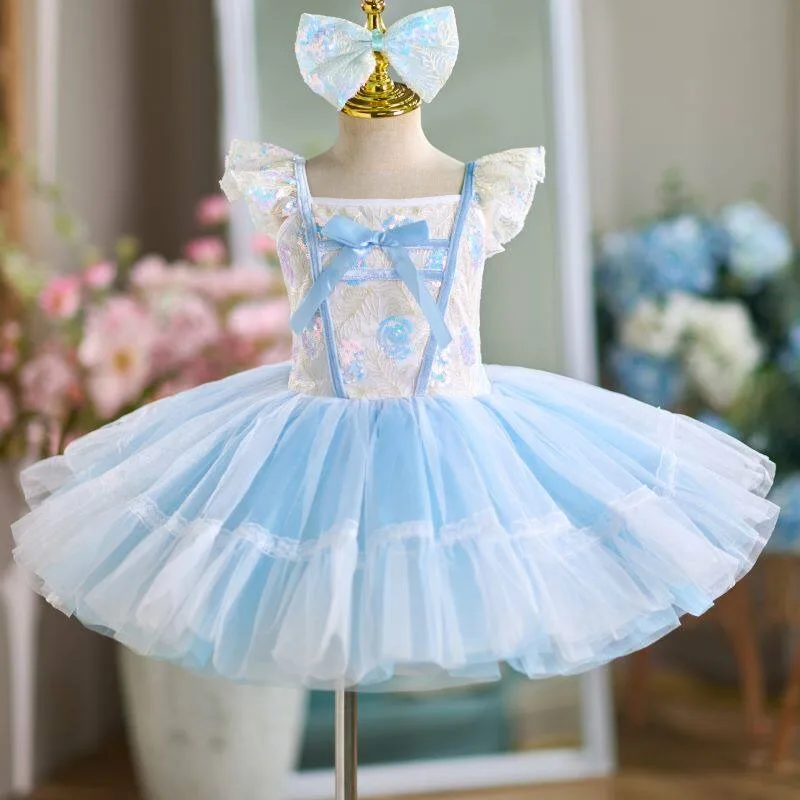 Children's sequined princess dress Girls' June 1 performance suit Children's modern dance ballet dance gauze skirt
Children's sequined princess dress Girls' June 1 performance suit Children's modern dance ballet dance gauze skirt