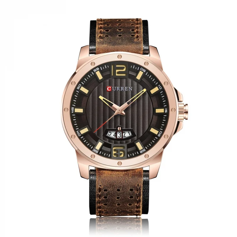 Curren 8293 Men's Watch Calendar Men's Quartz Watch Belt Waterproof Sports Watch
Curren 8293 Men's Watch Calendar Men's Quartz Watch Belt Waterproof Sports Watch