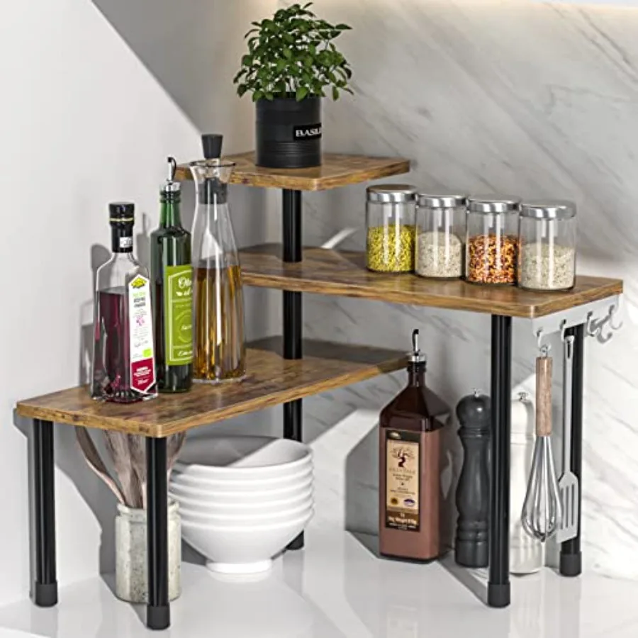 3-Tier Movable Countertop Corner Organizer, Ideal for Kitchen & Bathroom Storage
3-Tier Movable Countertop Corner Organizer, Ideal for Kitchen & Bathroom Storage