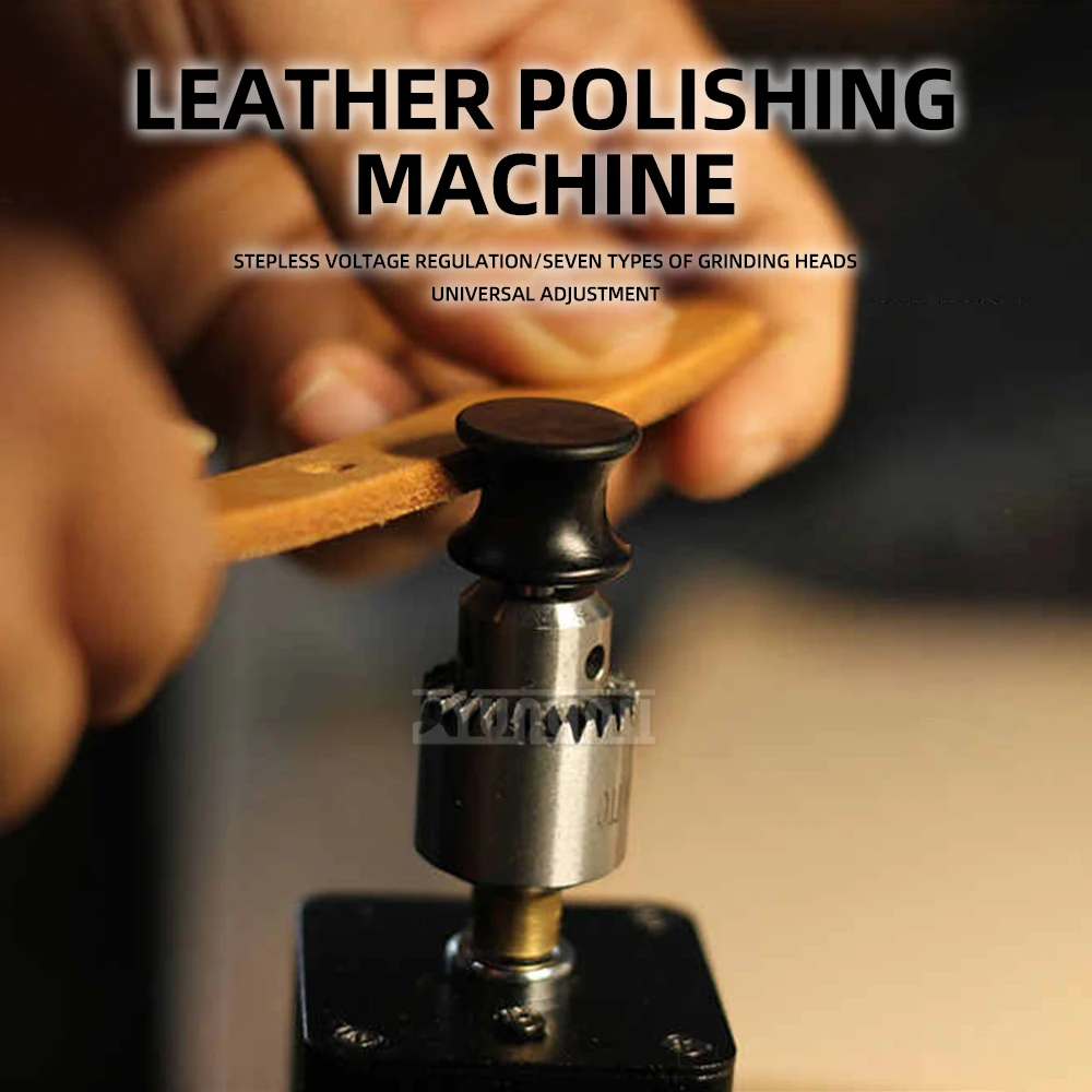 Electric leather polishing machine DIY tanned ebony polishing stick, edge trimming head, No sandpaper and sanding rod
Electric leather polishing machine DIY tanned ebony polishing stick, edge trimming head, No sandpaper and sanding rod