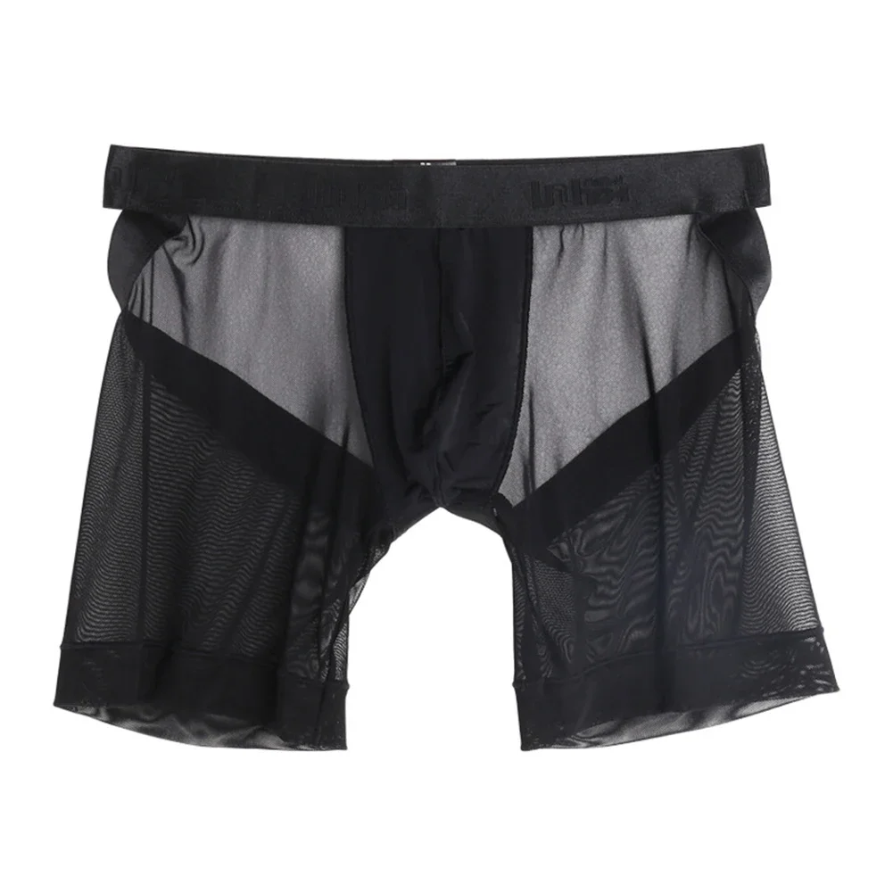1pc Men's Transparent Mesh Underwear Open Rear Ball Pouch Comfortable Boxers Shorts Elastic Panties Low Waist
1pc Men's Transparent Mesh Underwear Open Rear Ball Pouch Comfortable Boxers Shorts Elastic Panties Low Waist