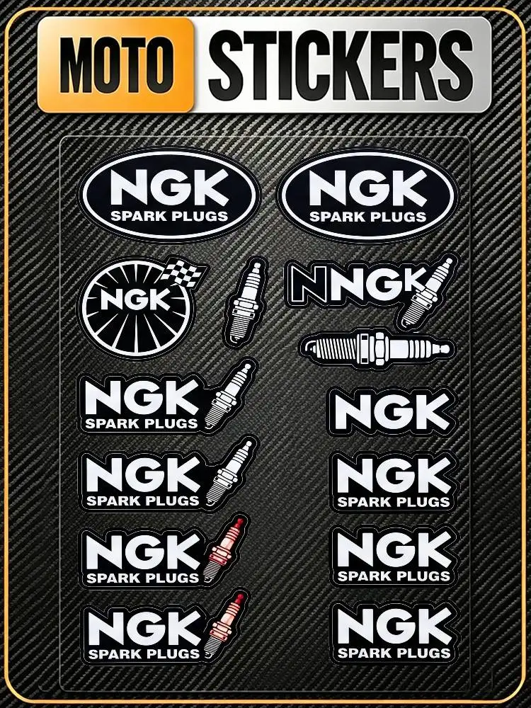 FOR NGK SPARK PLUGS Universal Waterproof Reflective Decorative Decals Scratch Hide For Car Motorcycle Helmet Water Cup Fridge
FOR NGK SPARK PLUGS Universal Waterproof Reflective Decorative Decals Scratch Hide For Car Motorcycle Helmet Water Cup Fridge