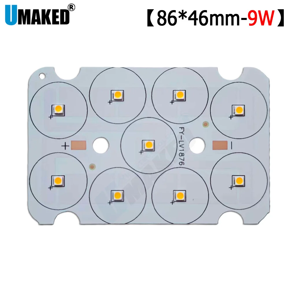 20pcs 86x46mm led outdoor lamp source Warm White SMD need drive lamp chip, led PCB aluminum plate board for lawn courtyard light
20pcs 86x46mm led outdoor lamp source Warm White SMD need drive lamp chip, led PCB aluminum plate board for lawn courtyard light