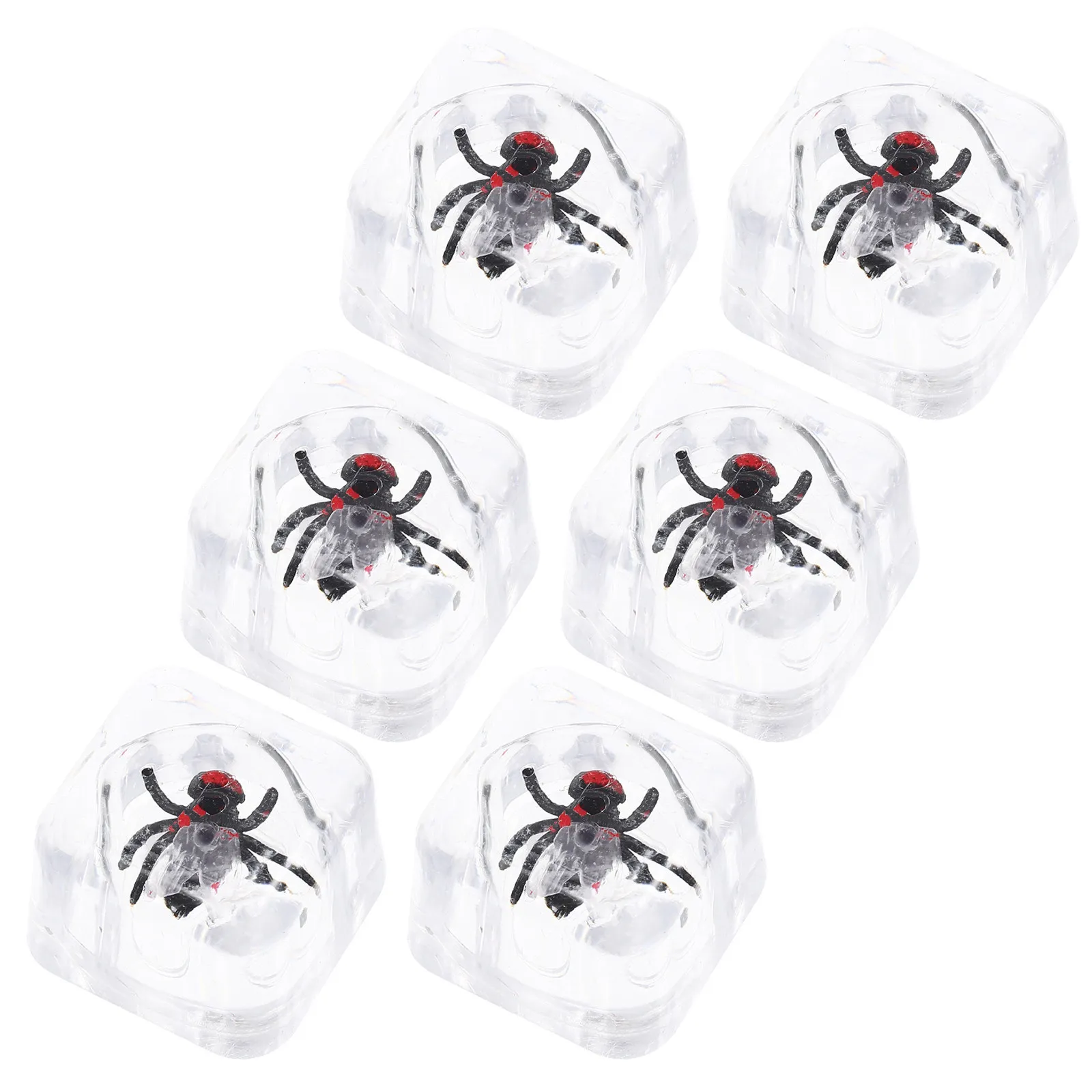 6Pcs Cubes Realistic Prank Party Supplies Halloween Scary Reusable Simulation Insect Ice Cube Game Props
6Pcs Cubes Realistic Prank Party Supplies Halloween Scary Reusable Simulation Insect Ice Cube Game Props