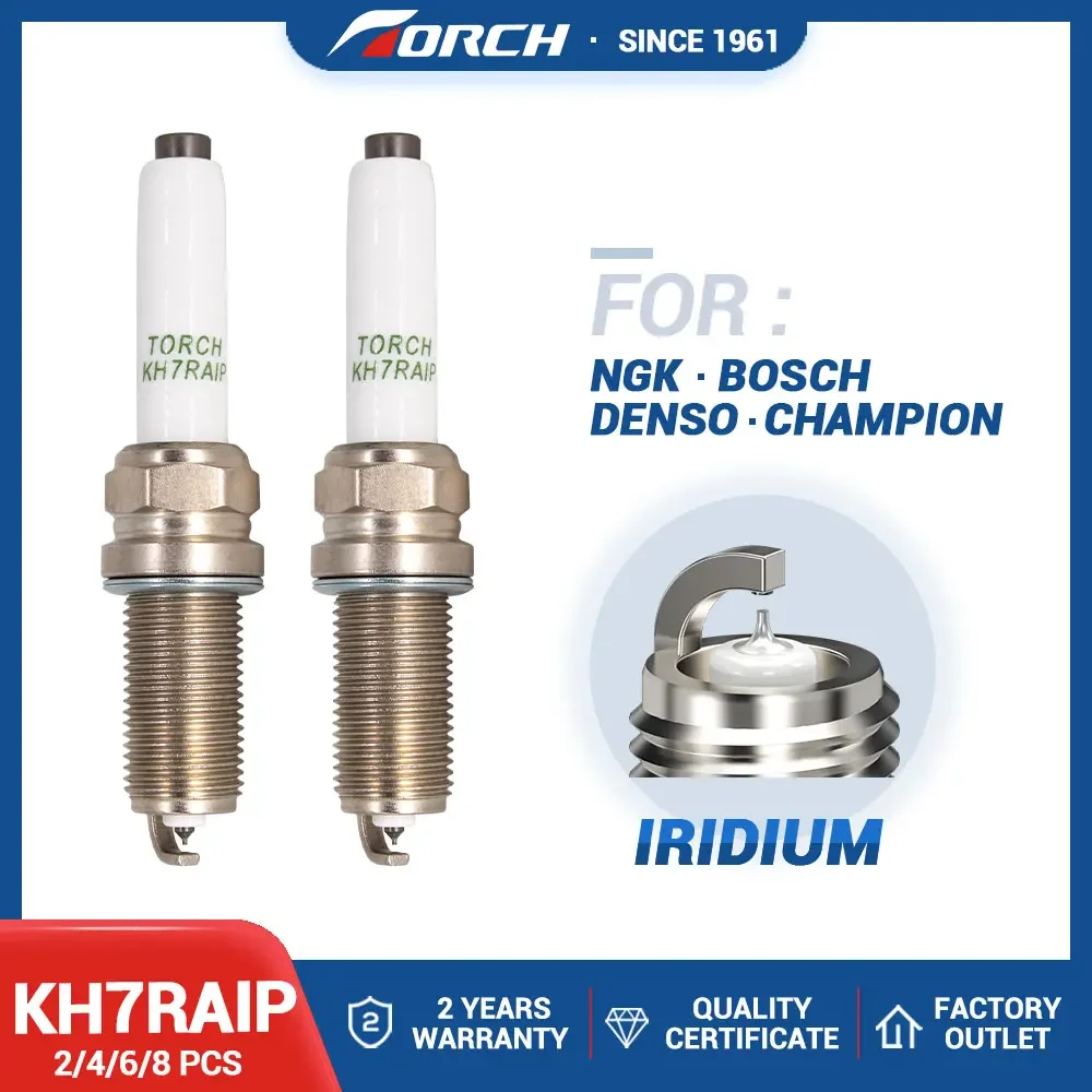 2-8PCS Replace for PLFER7A8EG VW 06K905601D 06K905601B 06K905611C FQ5NPP332S FQ5NIPP332S Iridium Platinum Candles TORCH KH7RAIP
2-8PCS Replace for PLFER7A8EG VW 06K905601D 06K905601B 06K905611C FQ5NPP332S FQ5NIPP332S Iridium Platinum Candles TORCH KH7RAIP