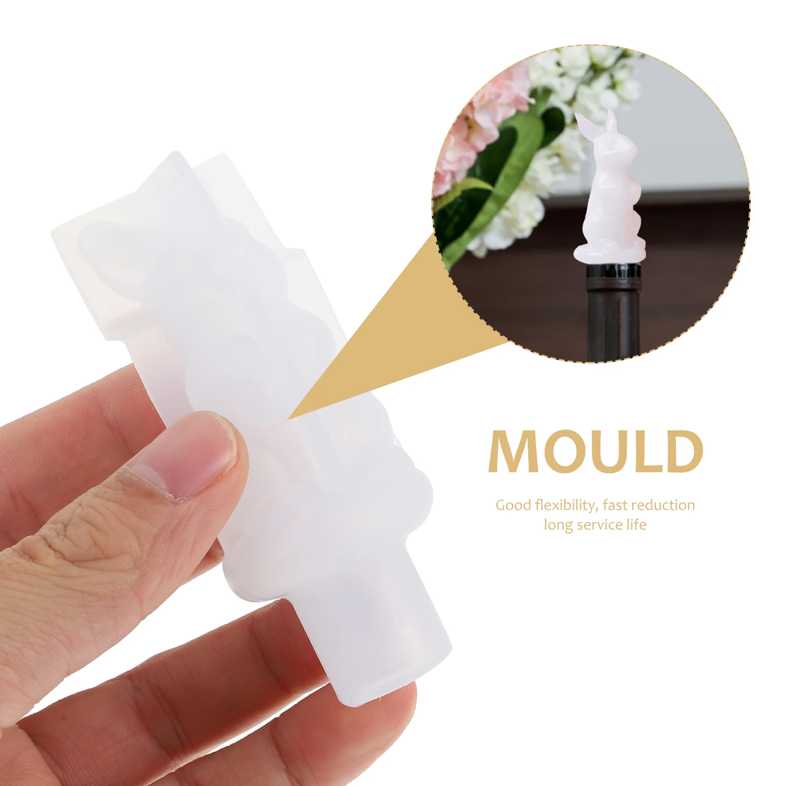 1Set Bottle Stopper Resin Mold DIY Crafts Making Lively Creative Design Hands on Ability Add Sparkle Bottle Stopper Mold
1Set Bottle Stopper Resin Mold DIY Crafts Making Lively Creative Design Hands on Ability Add Sparkle Bottle Stopper Mold