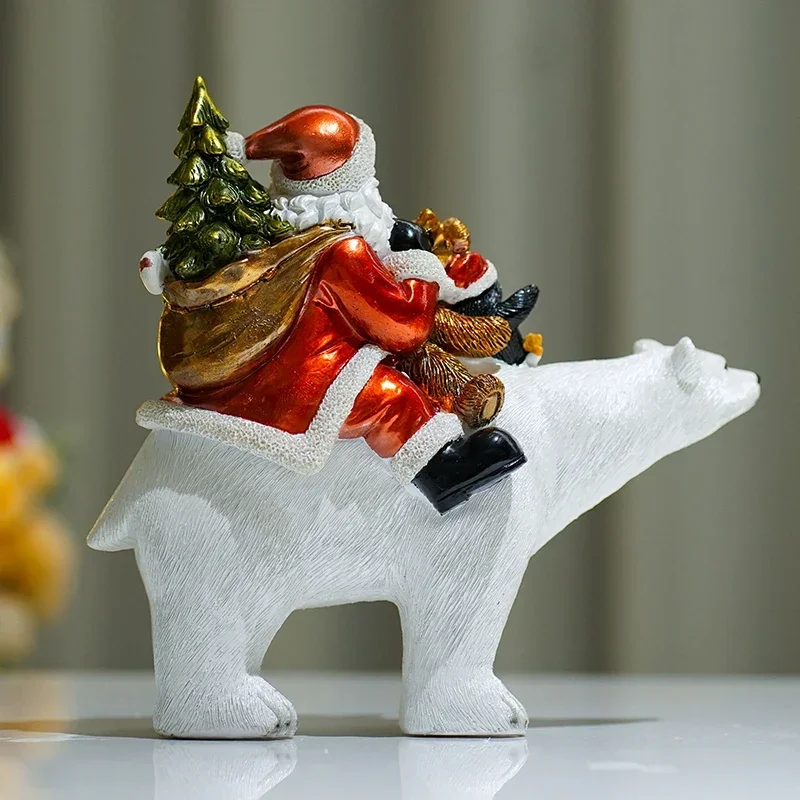 Christmas Santa Claus Dolls decoration figurines Hand-Painted Resin Navidad Decorative Season New Year Gifts for Kids
Christmas Santa Claus Dolls decoration figurines Hand-Painted Resin Navidad Decorative Season New Year Gifts for Kids