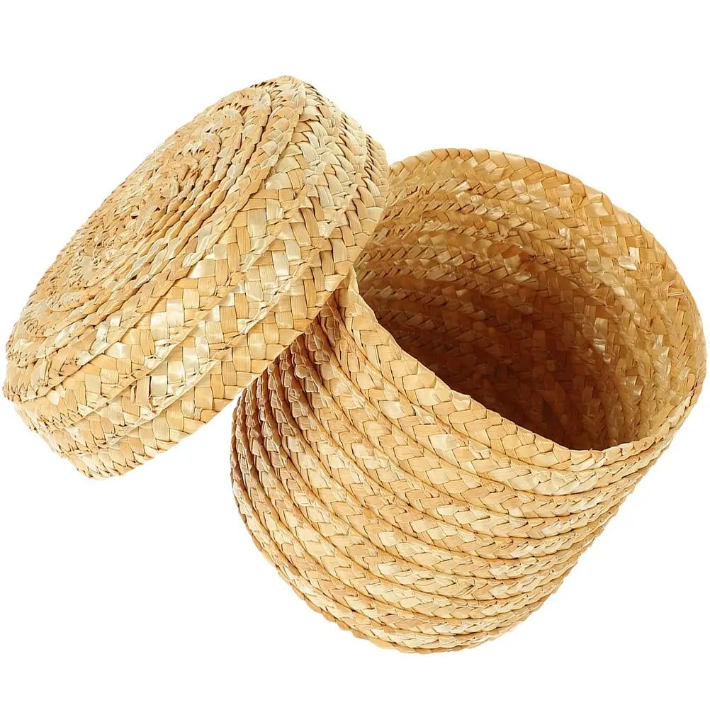 Snack Storage Box Egg Basket Woven Fruit Container Lidded Round ganizer Daily Multi Function Kitchen
Snack Storage Box Egg Basket Woven Fruit Container Lidded Round ganizer Daily Multi Function Kitchen