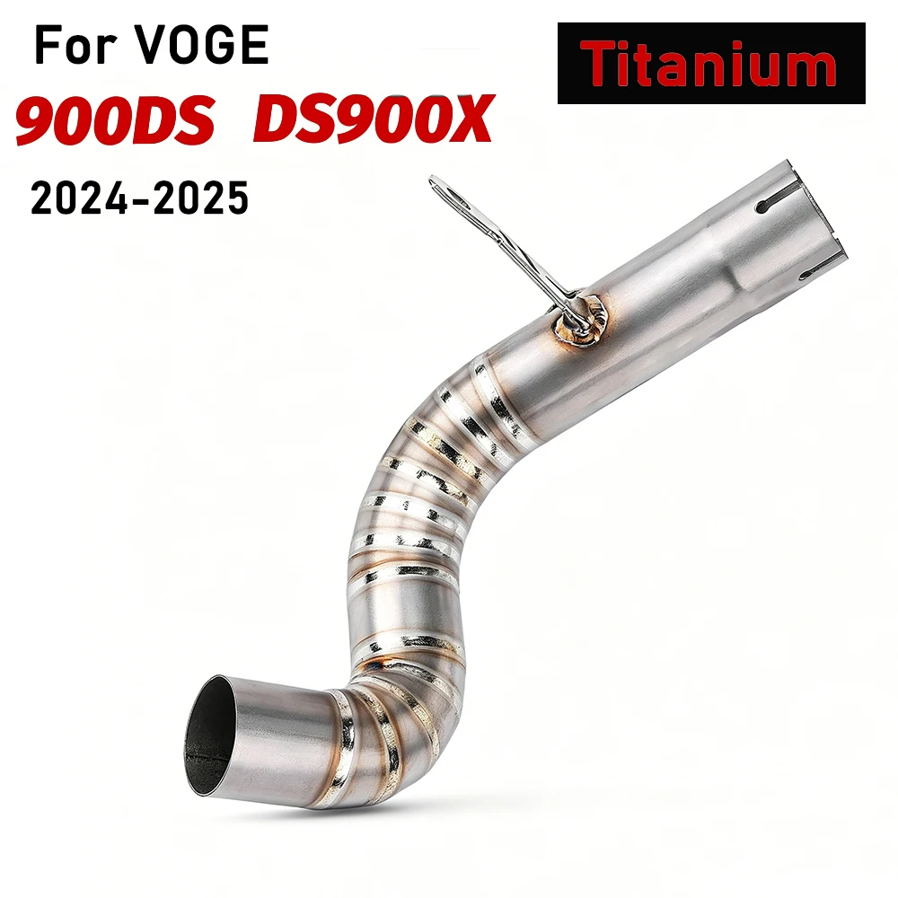 Durable Titanium Motorcycle Exhaust Escape Front Mid Connecting Link Pipe Muffler For VOGE 900DS 900 DS DS900X DS900 X 2024 2025
Durable Titanium Motorcycle Exhaust Escape Front Mid Connecting Link Pipe Muffler For VOGE 900DS 900 DS DS900X DS900 X 2024 2025