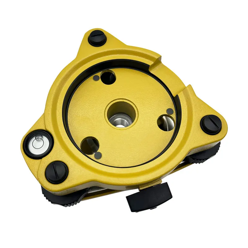 Yellow Three-jaw Tribrach Without Optical Plummet Compatible Total Station Surverying
Yellow Three-jaw Tribrach Without Optical Plummet Compatible Total Station Surverying